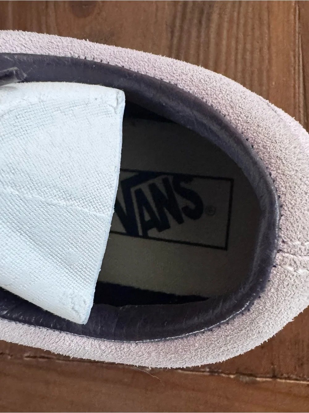 Vans Old Skool Stackform Lavender Suede Platform Sneakers 8